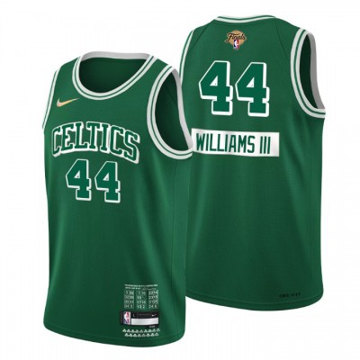 Boston Celtics #44 Robert Williams III Men's Nike Green 2022 NBA Finals Swingman City Edition Jersey Men's